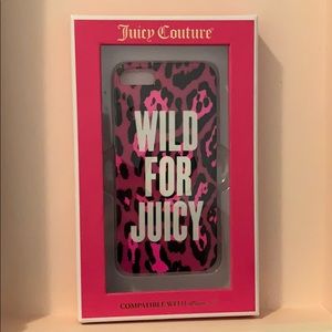 WILD FOR JUICY animal print Juicy Couture case